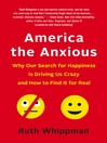 Cover image for America the Anxious